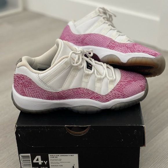 Women’s Air Jordan 11 Retro low “pink snakeskin” - Picture 6 of 7